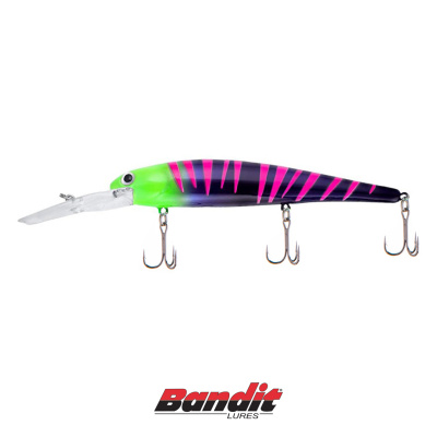 Воблер Bandit Deep Walleye (B82 party zebra)
