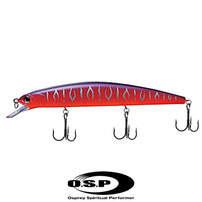 Воблер O.S.P. Asura Rudra 130SP (PP-50 sunset tiger)