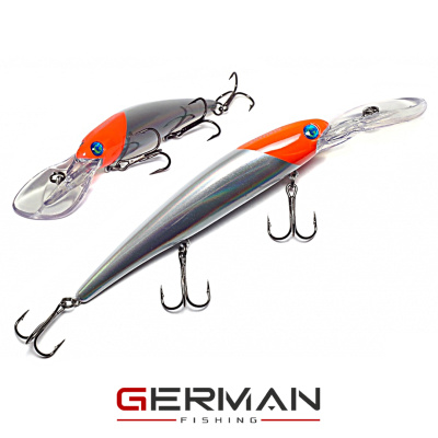 Воблер German GG Bandit 120F XDD (C015 спартак хром)
