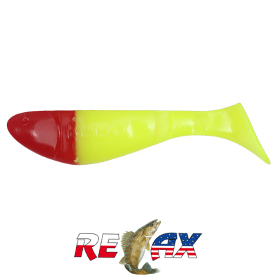 Виброхвост Relax Kopyto 2.5" H (Glowy) (H011 silk red)