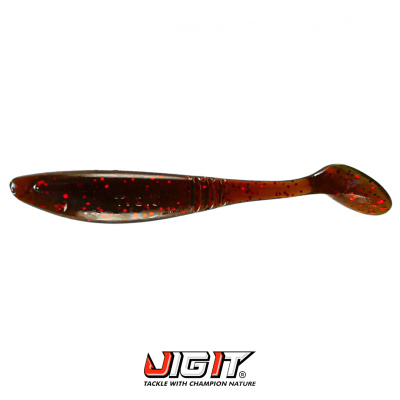 Виброхвост Jig It Bleak 4.0" (015 motor oil)