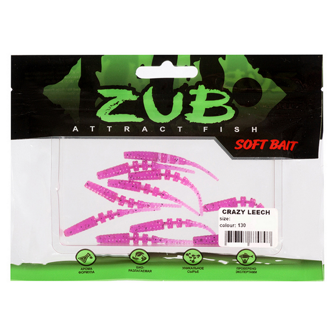 Червь ZUB Crazy Leech 2.0 130 01