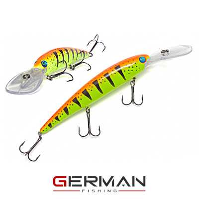 Воблер German GG Bandit 120F XDD (C022 тигр)