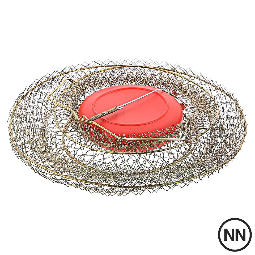 Садок металлическая сетка с поплавками 03