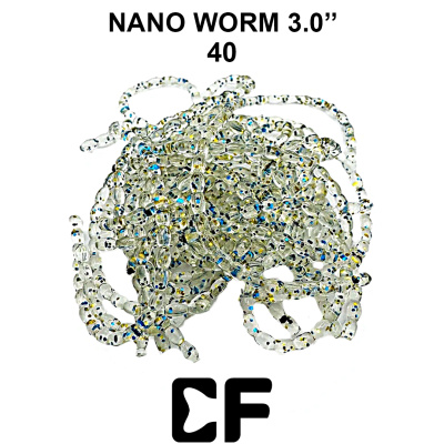 Червь CF Nano worm 3.0" (86-90-40-6  Кальмар)