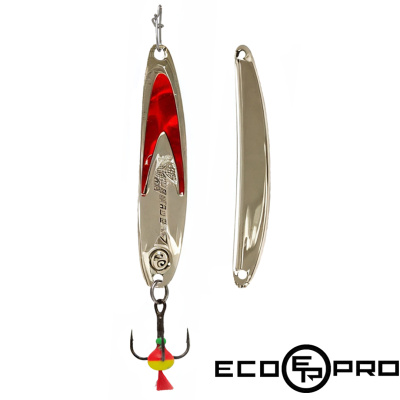 Блесна EcoPro Судачья красный флекс 65 (SRF)