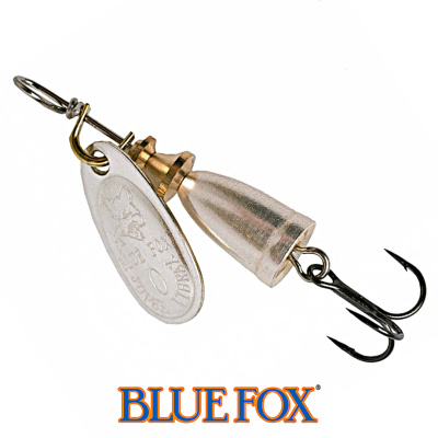 Вращалка Blue Fox Vibrax Original #0 (S серебро)