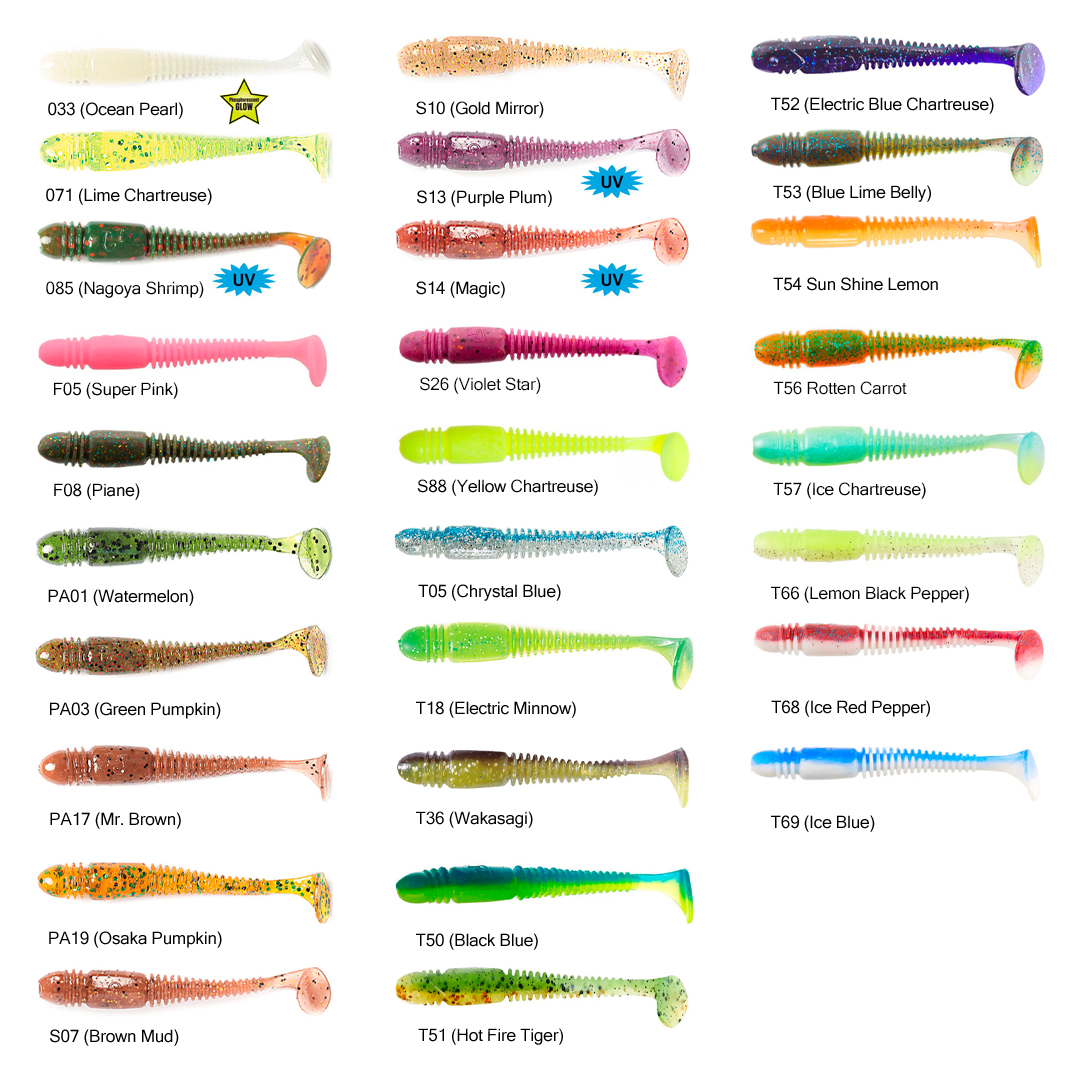 Виброхвост Lucky John Tioga 2.4 ЕЕЕЕ