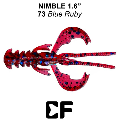 Рак CF Nimble 1.6" (49-40-73-6 blue ruby Кальмар)