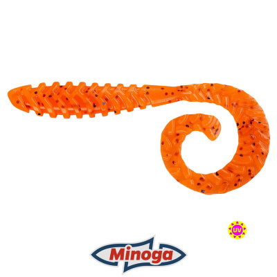 Твистер Minoga Rover 2.0" (023 UV морковка с перцем)