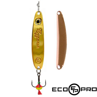 Блесна EcoPro Судачья с глазком 70 (G/C)