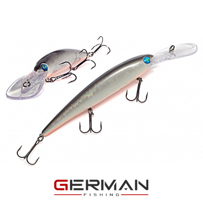 Воблер German GG Bandit 120F XDD (C020 серебро)