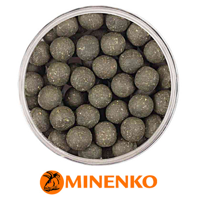 Бойлы Minenko Soluble пылящие насадочные 14мм (Halibut (палтус))