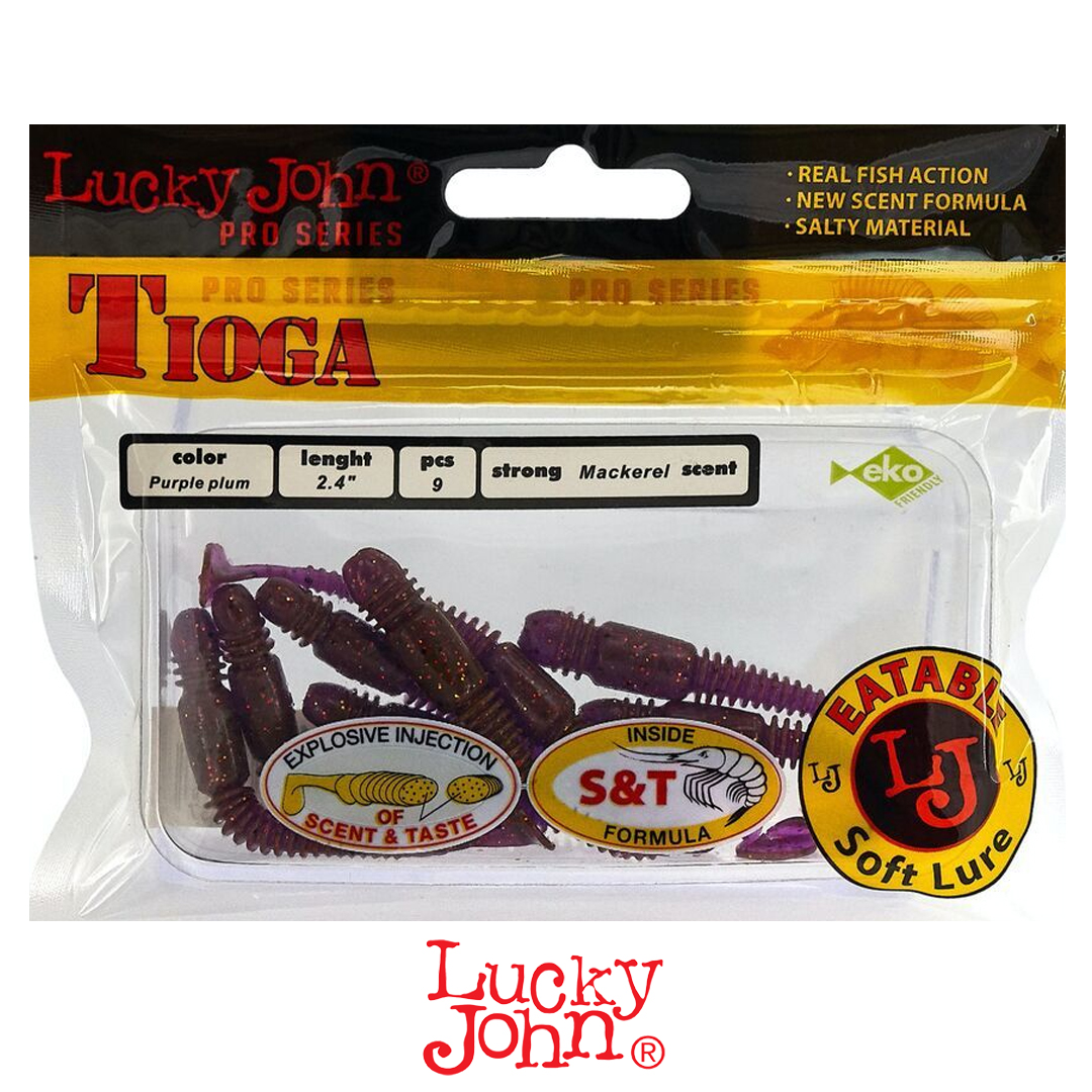 Виброхвост Lucky John Tioga 2.4 S13 1
