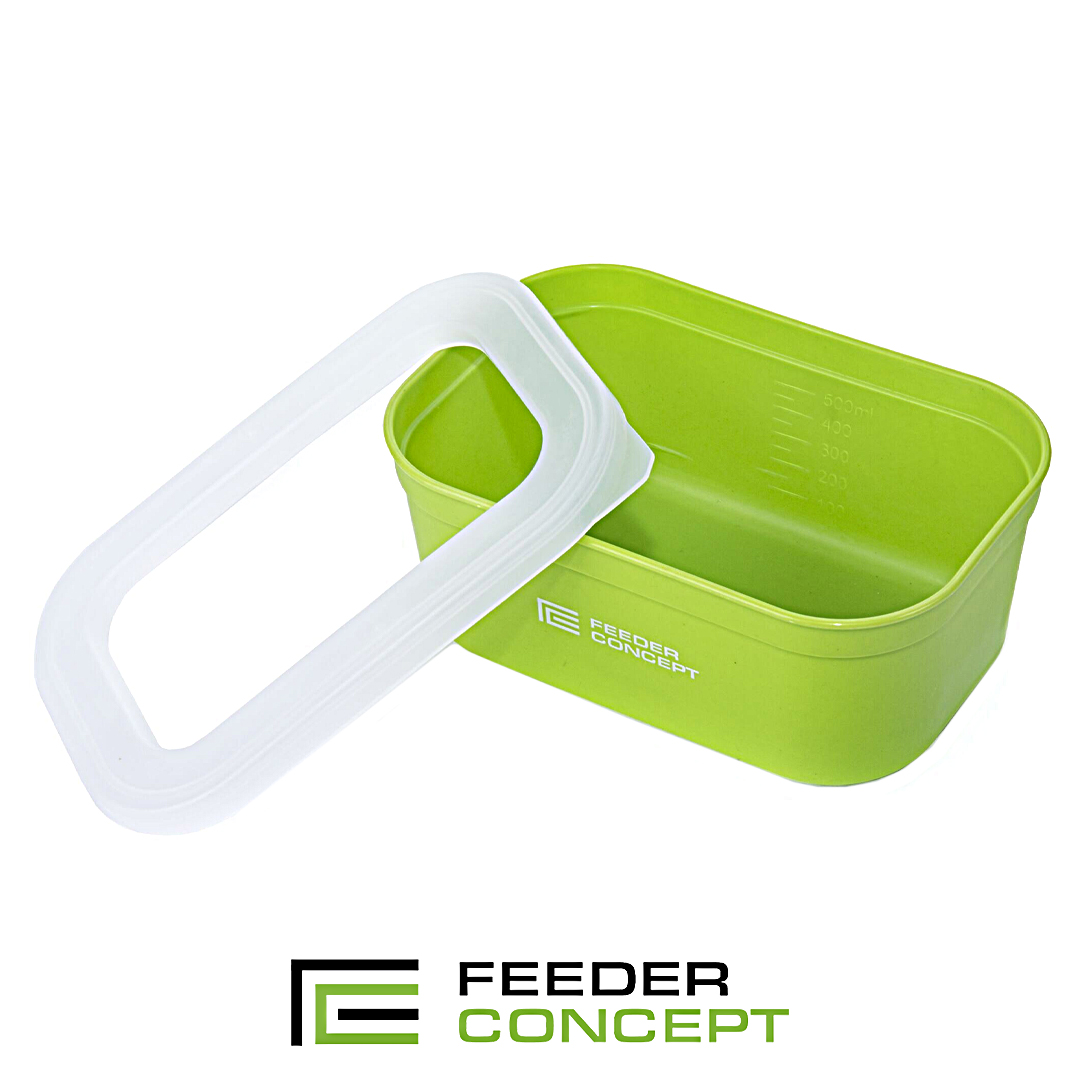 Коробка Feeder Concept для наживки с открытой крышкой 03