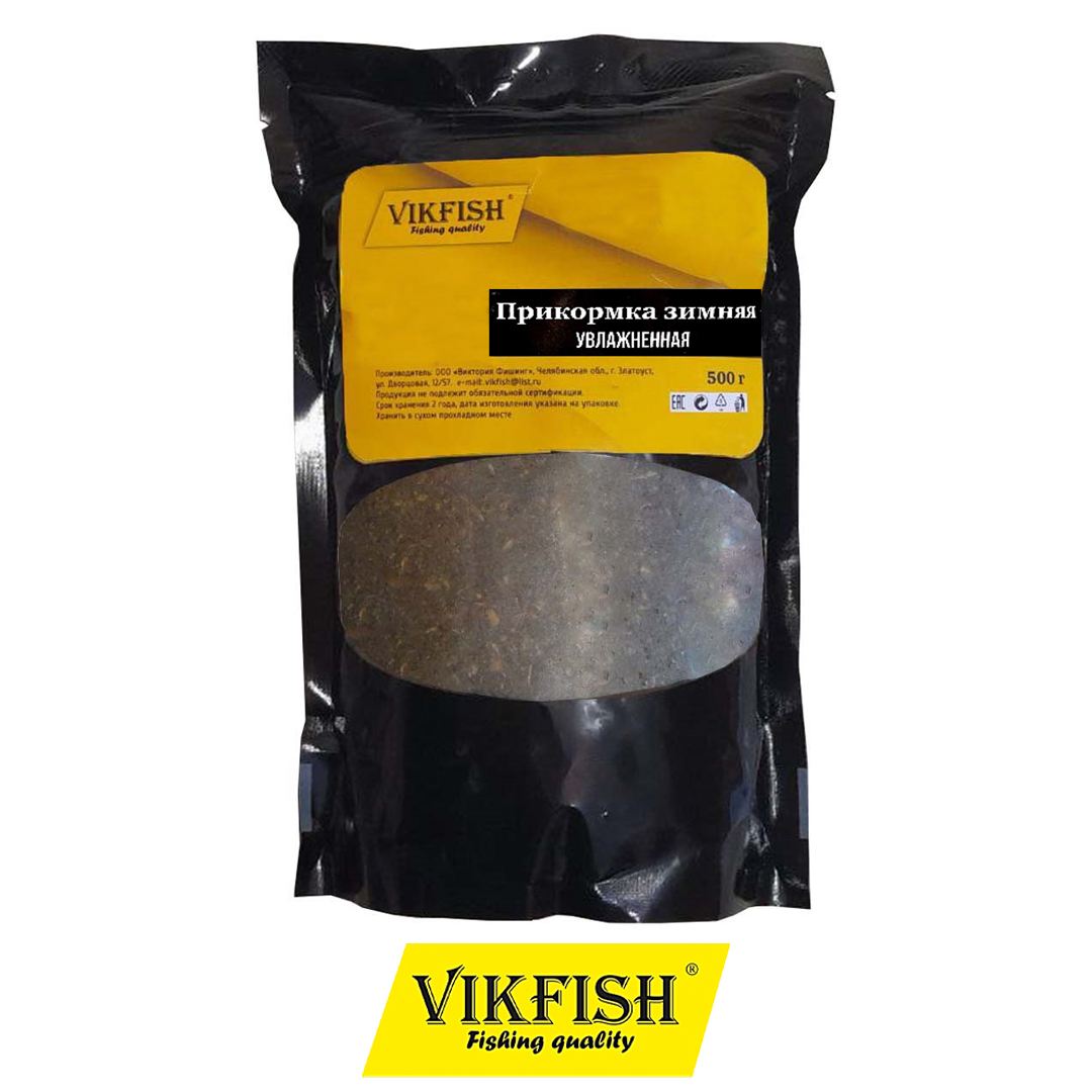 Прикормка Vikfish зимняя увлажненная  00