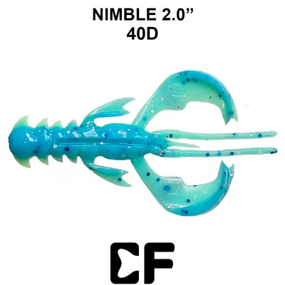 Рак CF Nimble 2.0" плавающий (50-50-40d-6  Кальмар)