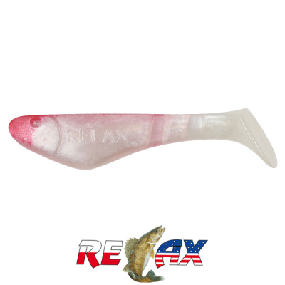 Виброхвост Relax Kopyto 2.0" Standart (S009 red white pearl)