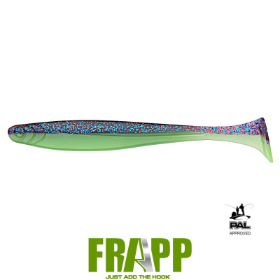 Виброхвост Frapp Snatcher  5,0" (PAL06 фиолет лайм)