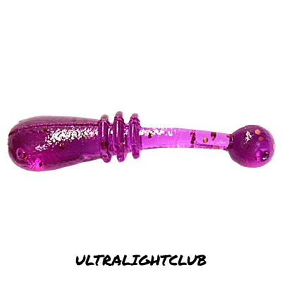 Слаг Ultralightclub Baits 0,8" (010 марганец)