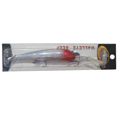 Воблер Kama Walleye Deep (K12 red head shine laser)