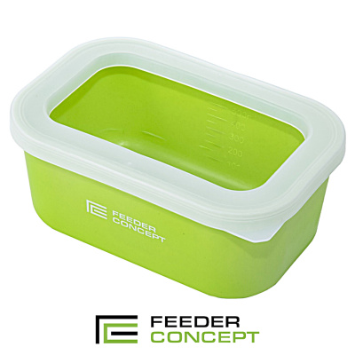 Коробка Feeder Concept Bait Box Wich Open Lid для наживки с открытой крышкой (FC201-001S, 155×105×65, 1отд.малая)