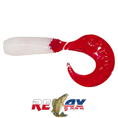 Твистер Relax 2.0" Standart (TS048 red white)