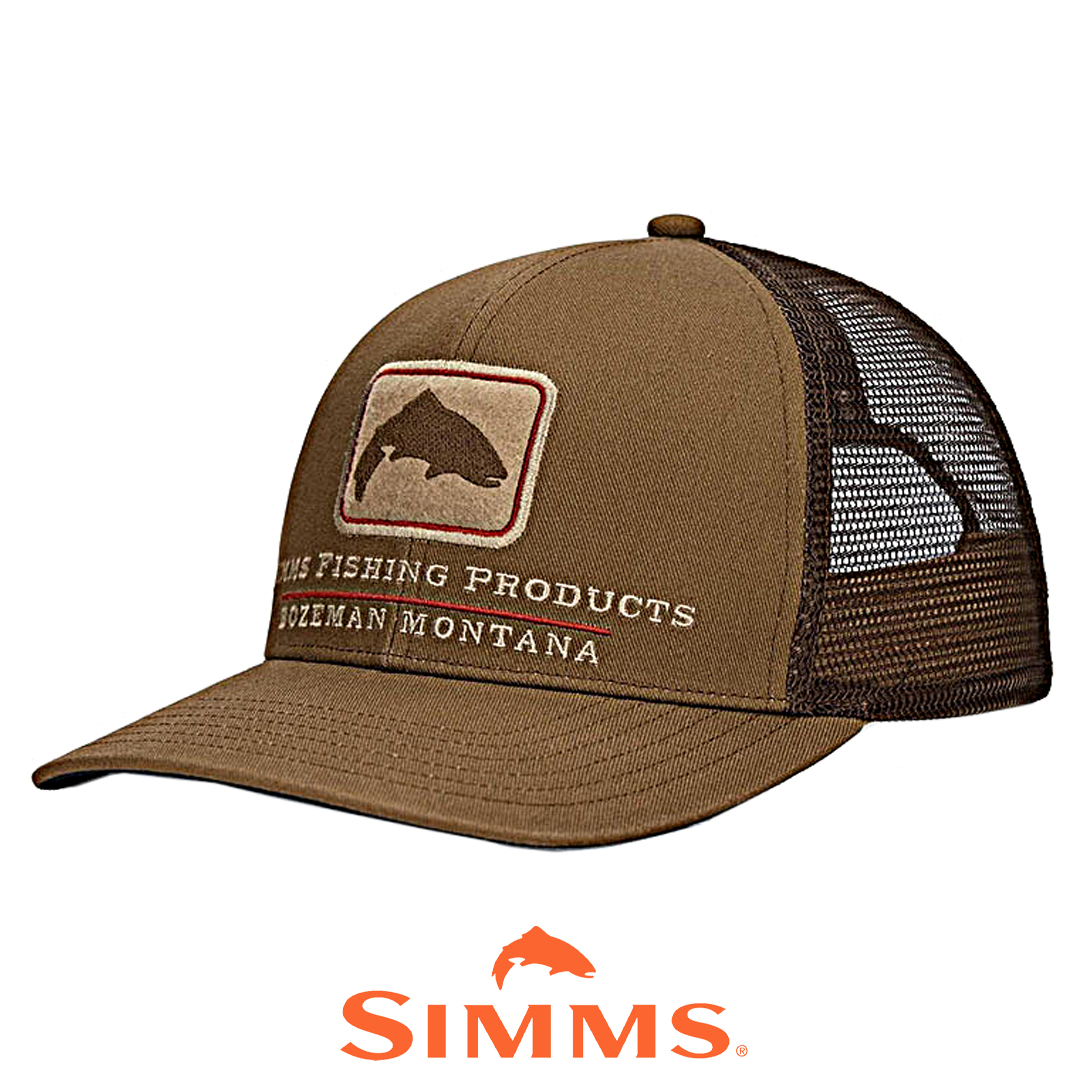 Кепка Simms Double Haul Icon Trucker Jasper 00