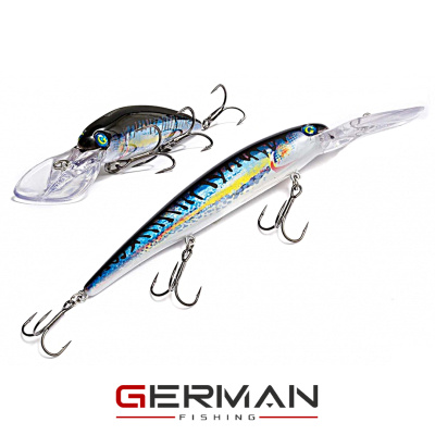 Воблер German GG Bandit 120F XDD (C279 макрель)