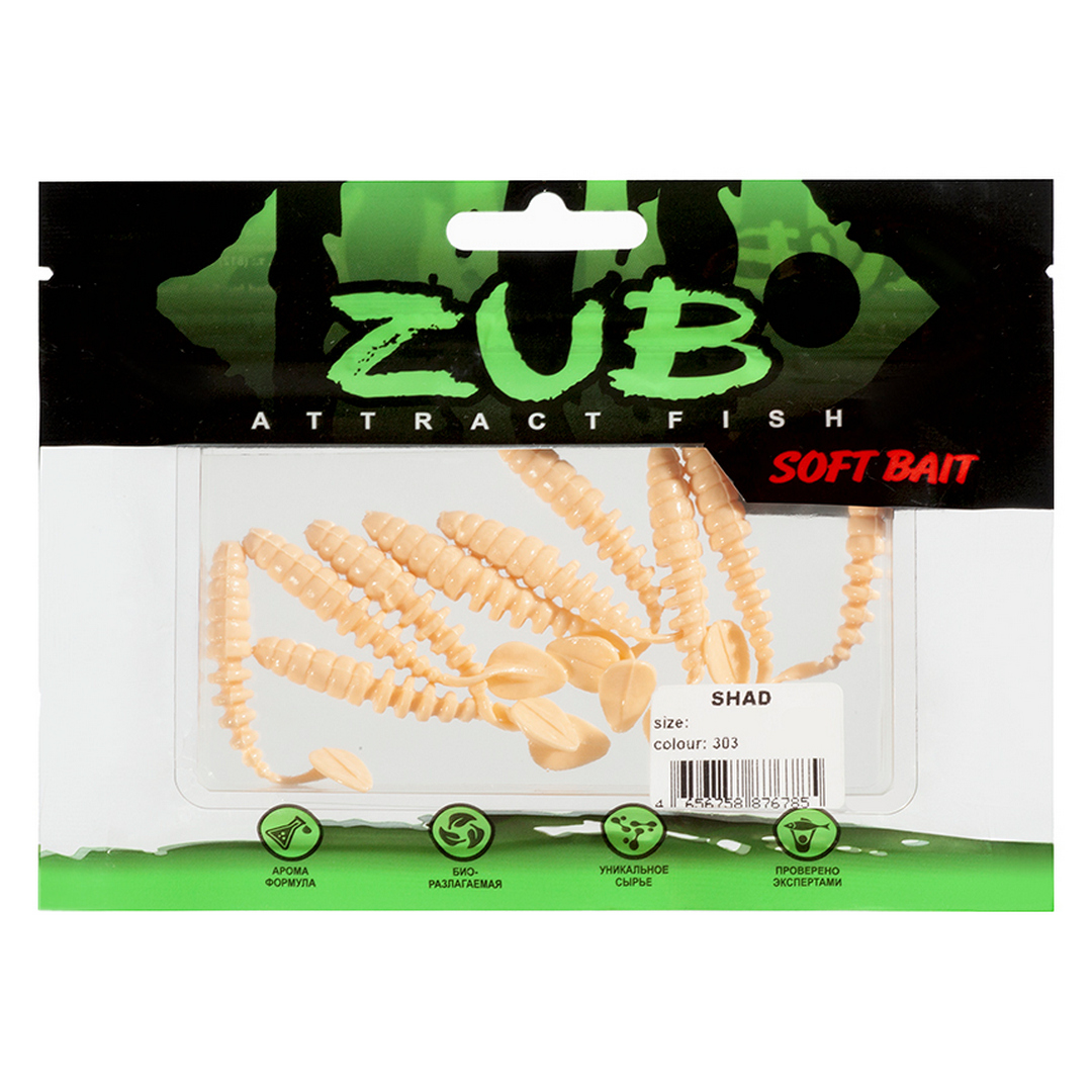 Виброхвост ZUB Shad 1,6-2,0 303 01