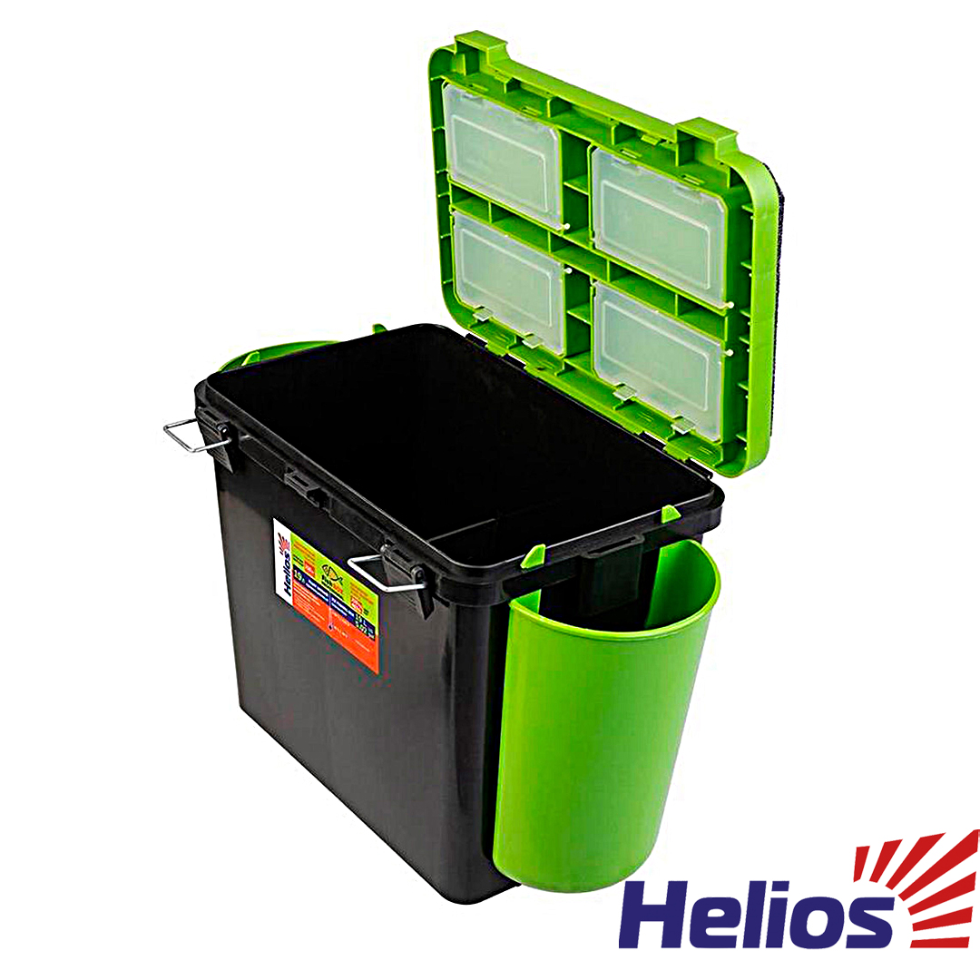 Ящик зима Helios FishBox односекционный 19L 15
