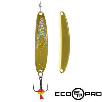 Блесна EcoPro Судачья серебрянный флекс 70 GSF
