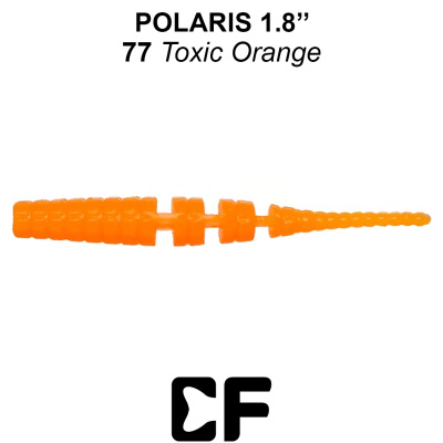 Слаг CF Polaris 1.8" (5-45-77-6 toxic orange Кальмар)