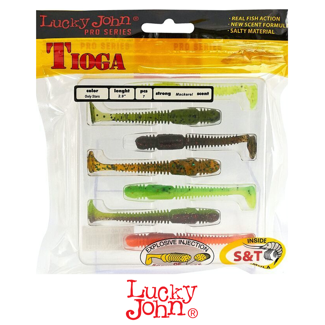 Виброхвост Lucky John Tioga 2.9 MIX2 1