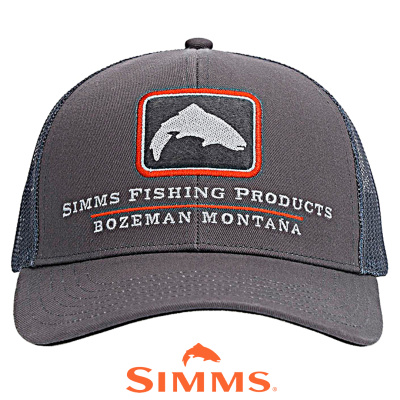 Кепка Simms Double Haul Icon Trucker (Slate)