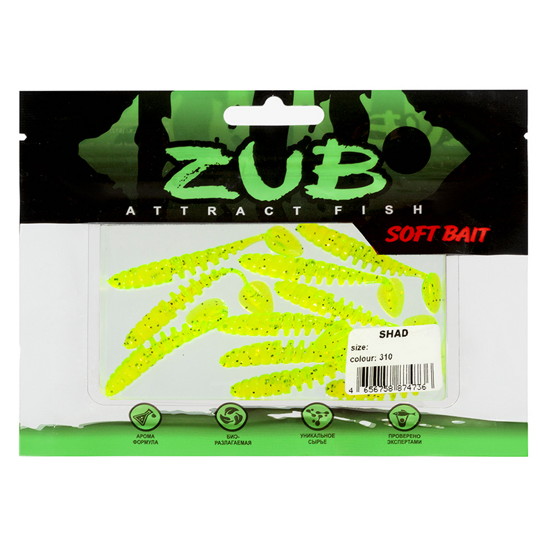 Виброхвост ZUB Shad 1,6-2,0 310 01