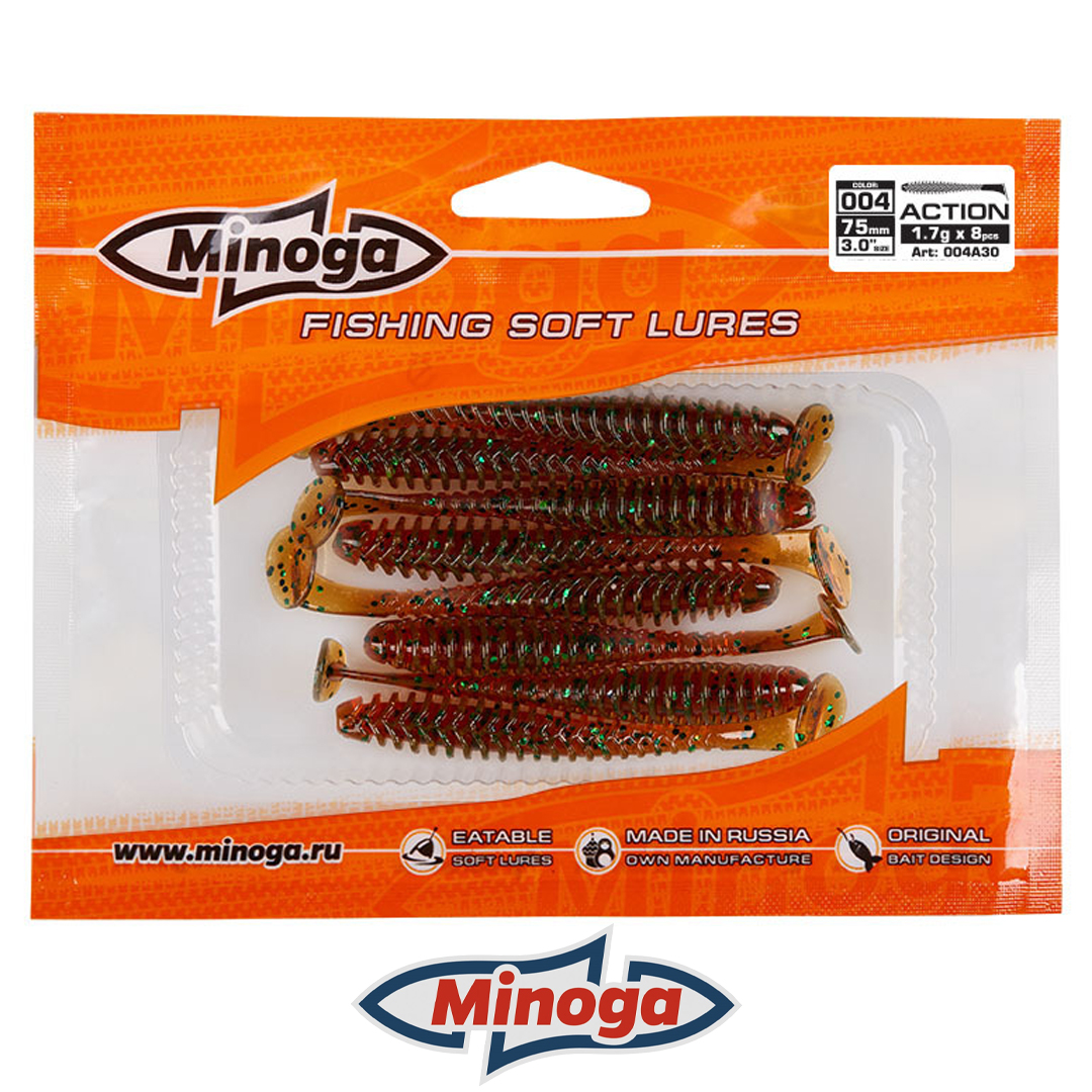 Виброхвост Minoga Action 004 3