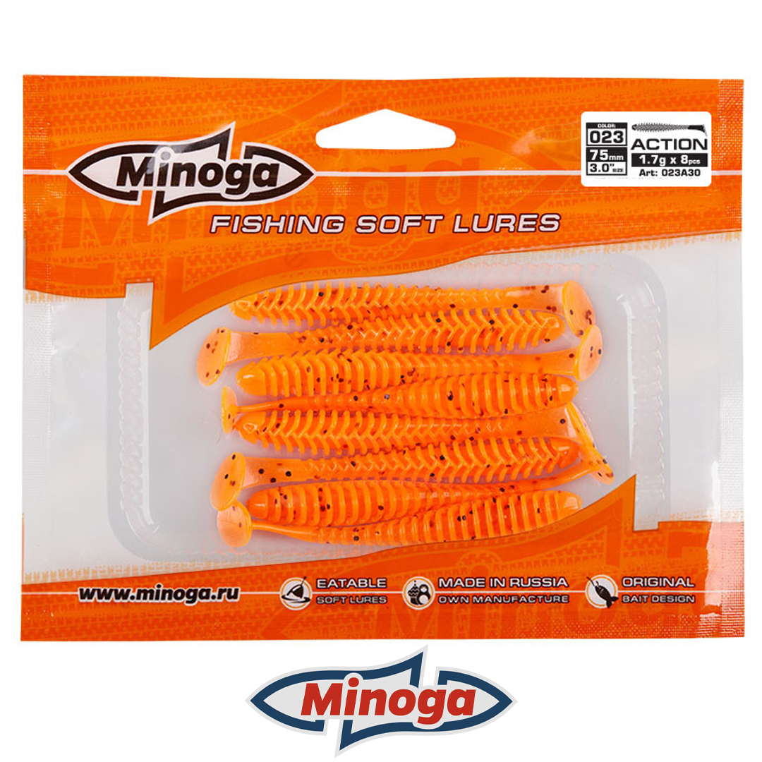 Виброхвост Minoga Action 023 3