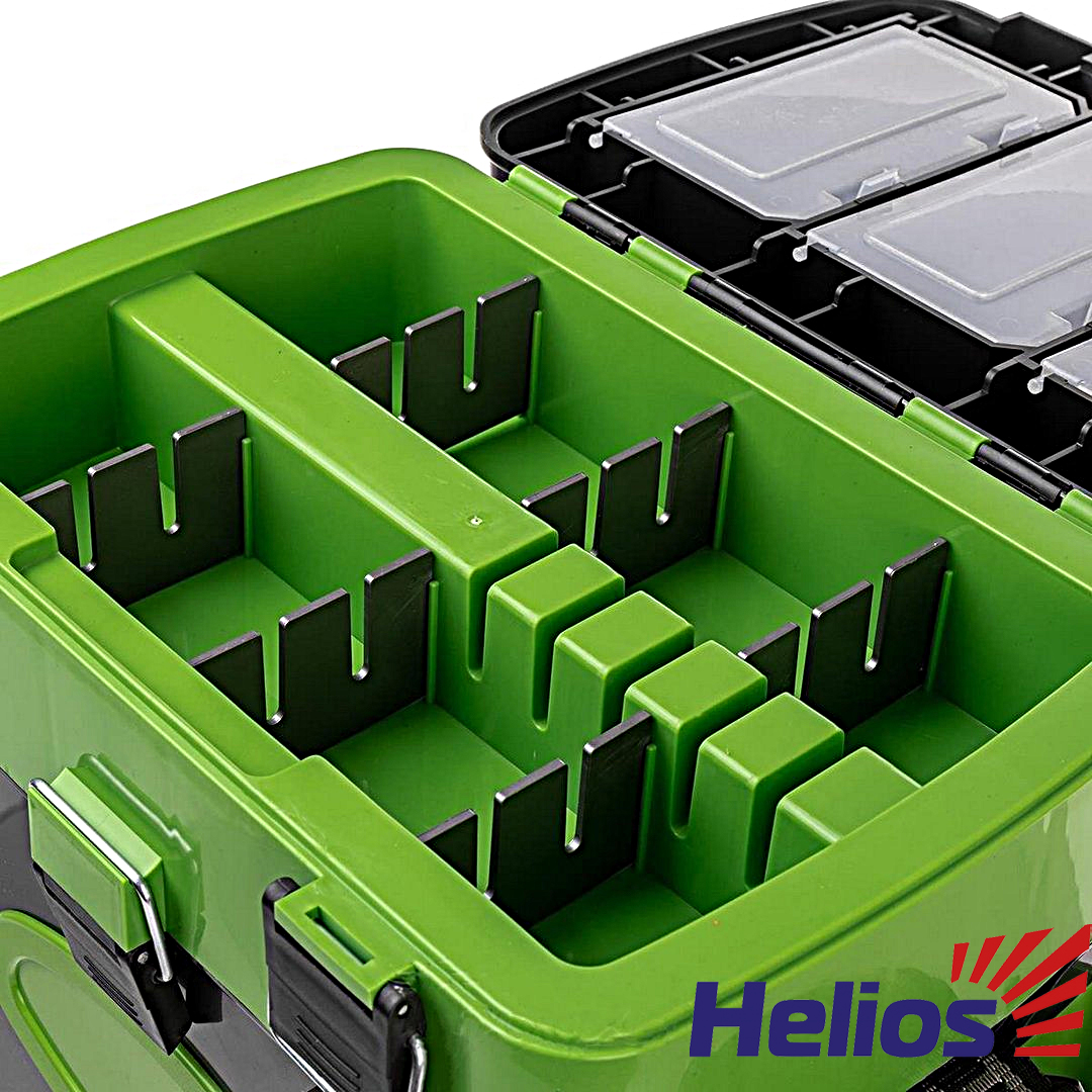 Ящик зима Helios FishBox двухсекционный 10L 06