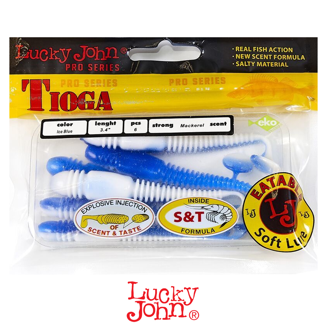 Виброхвост Lucky John Tioga 3.4 T69 1