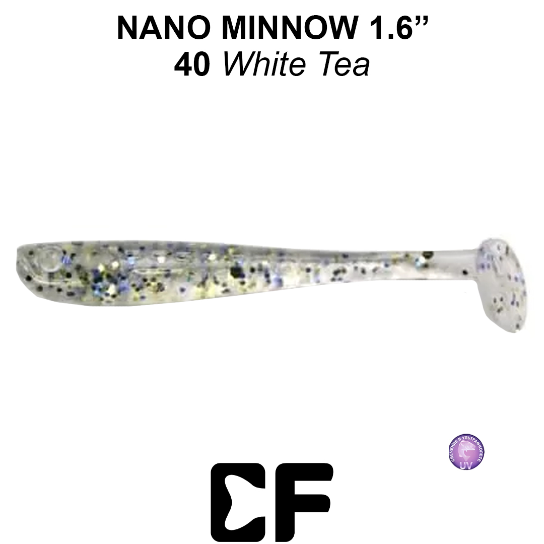 Виброхвост Crazy Fish Nano Minnow 1.6 40 0