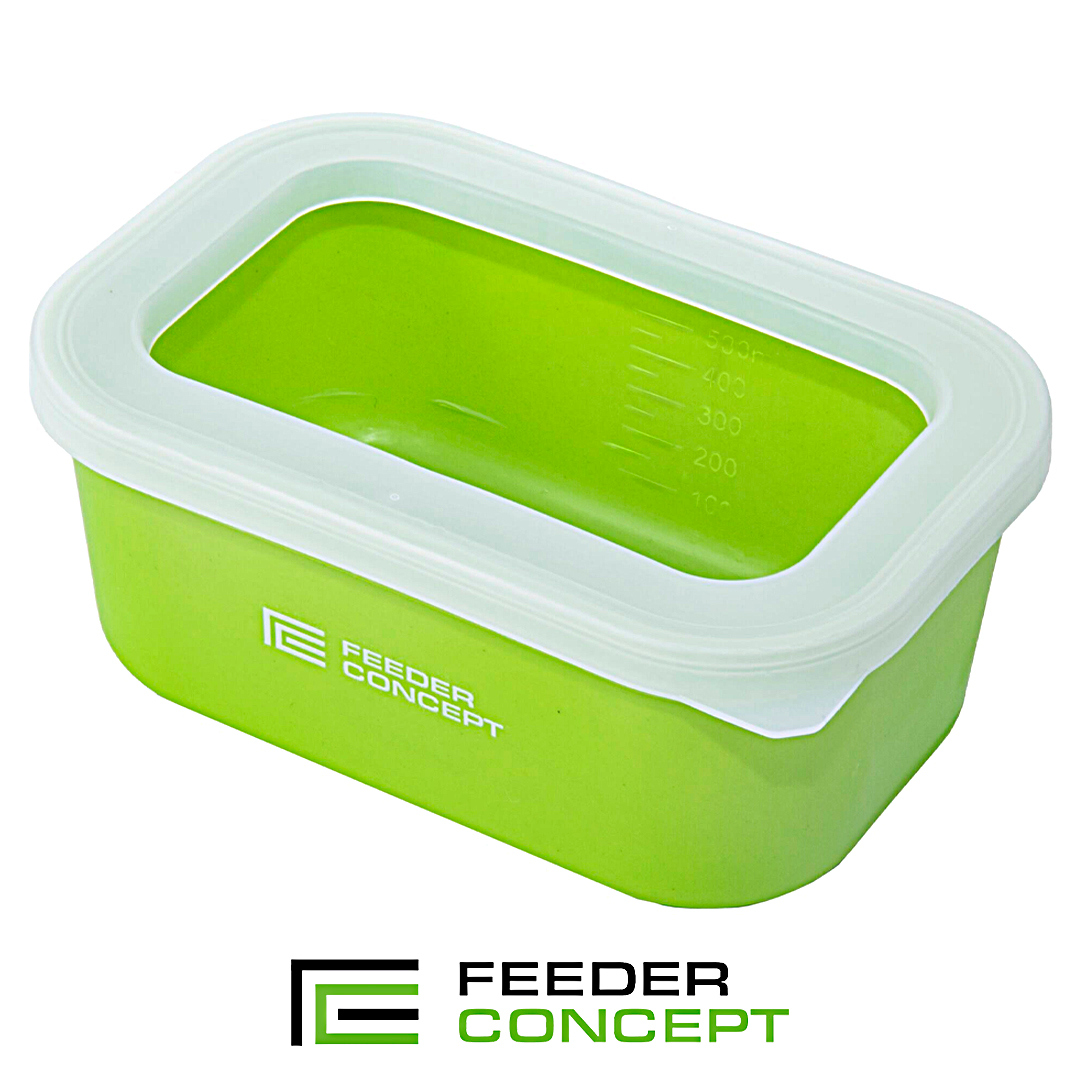Коробка Feeder Concept для наживки с открытой крышкой 00