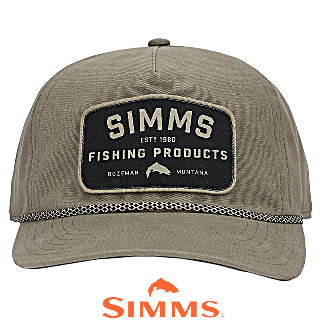 Кепка Simms Double Haul Rope Cap Stone 00