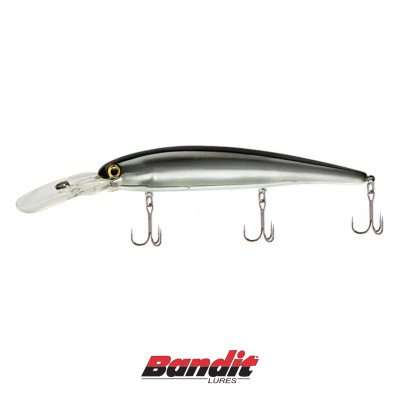 Воблер Bandit Deep Walleye (31 chrome black back)