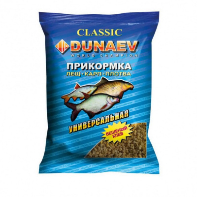 Прикормка Dunaev Classic гранулы (универсальная)