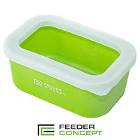 Коробка Feeder Concept для наживки с открытой крышкой 00