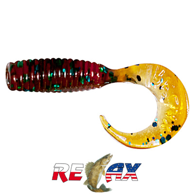 Твистер Relax 1.0" Standart (TS139 motor oil-blue glitter)