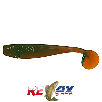 Виброхвост Relax King Shad 4.0" Standart (S091 motor oil)