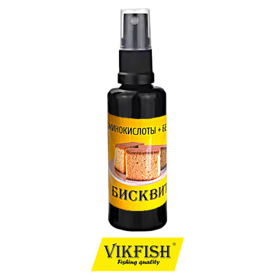 Арома VikFish спрей 50мл (бисквит)