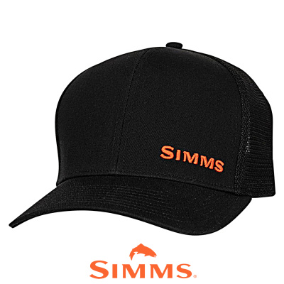 Кепка Simms Flex Trucker (Black)